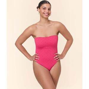 Andie The Kauai One Piece - Eyelet - Begonia - Long Torso Size XSBEGONIA / XS